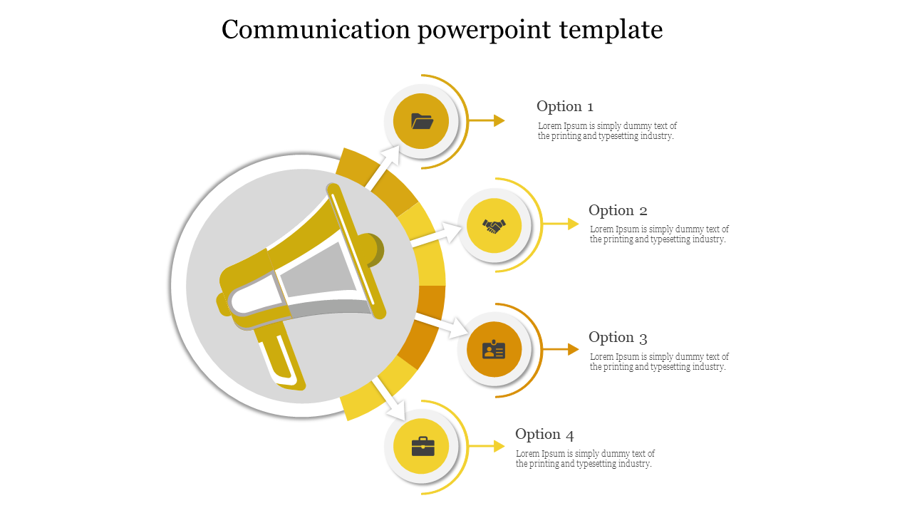 Free - Download Unlimited Communication PowerPoint Template
